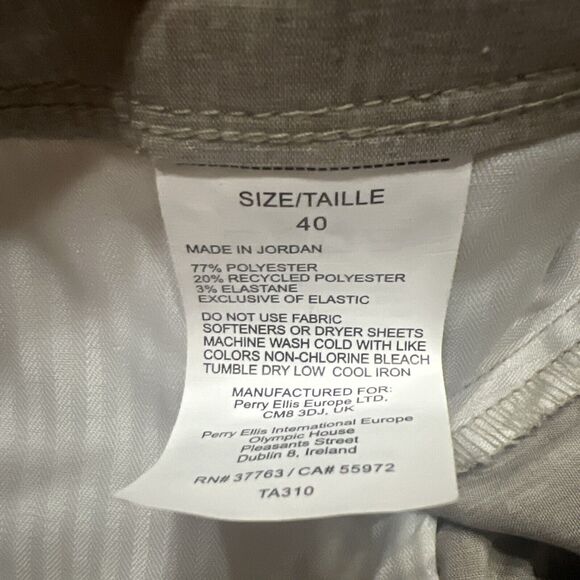 Jack Nicklaus Mens (9" Inseam) Gray Heather Eco Choice Golf Shorts Size 40 NWT - Picture 6 of 6